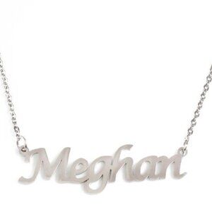 NEW MEGHAN PERSONALIZED NAME NECKLACE